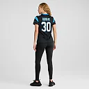 Zennovawear Chuba Hubbard Carolina Panthers Women's Team Game Jersey - Black