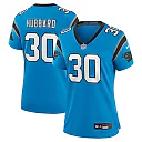 Zennovawear Chuba Hubbard Carolina Panthers Women's Alternate Game Jersey - Blue