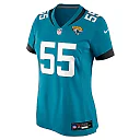 Zennovawear Chuma Edoga Jacksonville Jaguars Women's Team Game Jersey - Teal