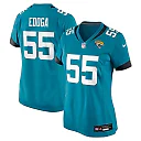 Zennovawear Chuma Edoga Jacksonville Jaguars Women's Team Game Jersey - Teal