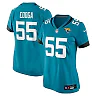 Zennovawear Chuma Edoga Jacksonville Jaguars Women's Team Game Jersey - Teal