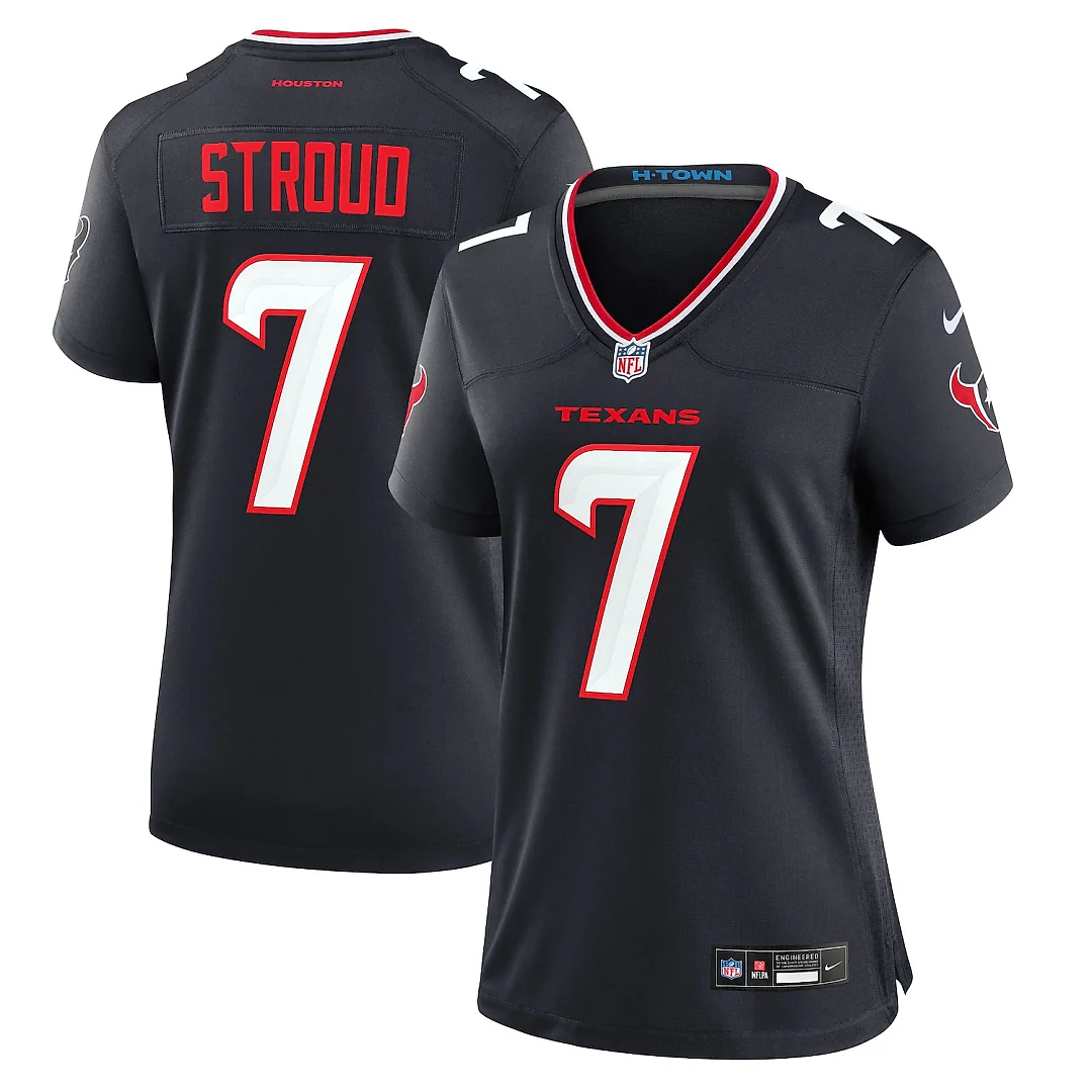 Zennovawear C.J. Stroud Houston Texans Women's Game Jersey - Navy