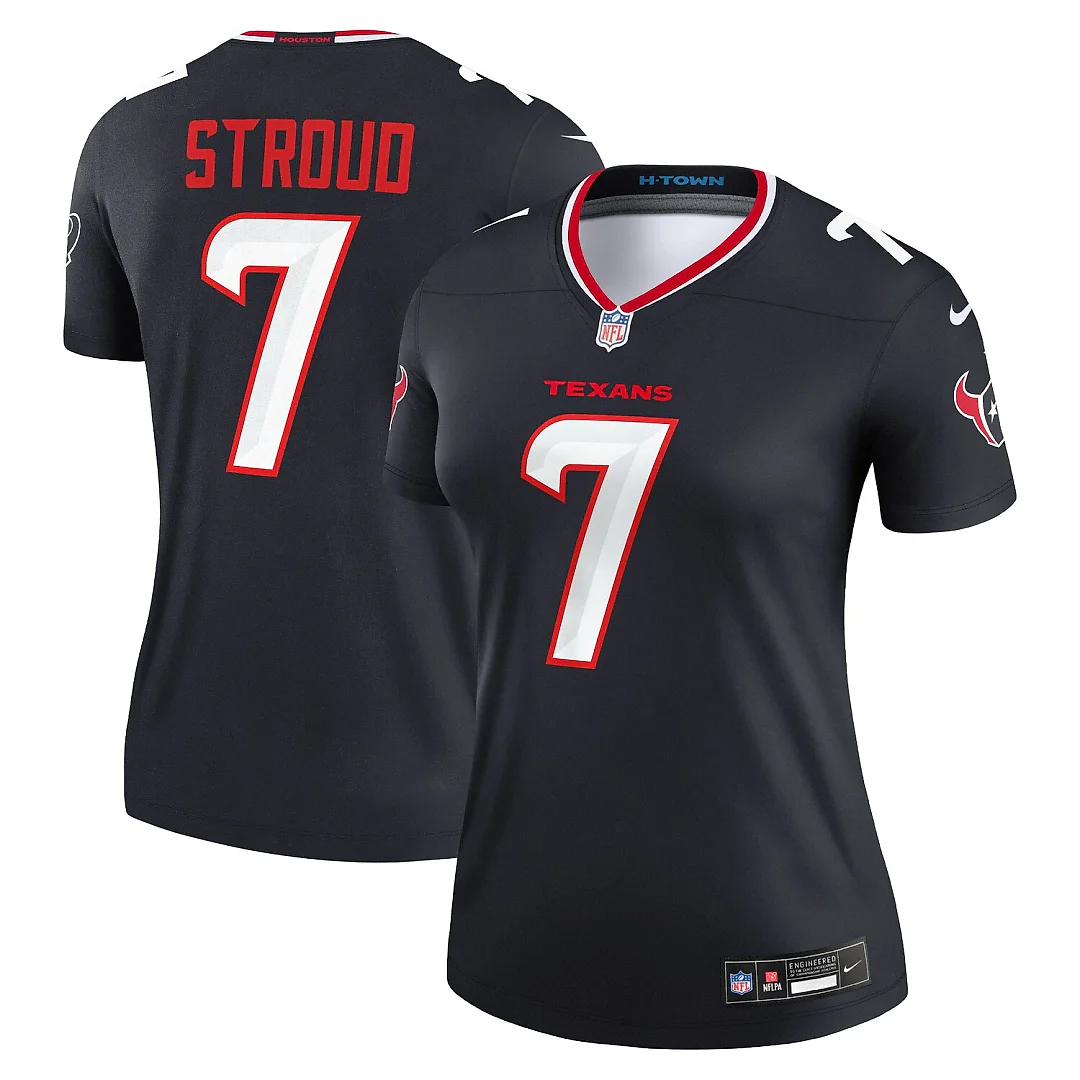 Zennovawear C.J. Stroud Houston Texans Women's Legend Player Performance Top - Navy