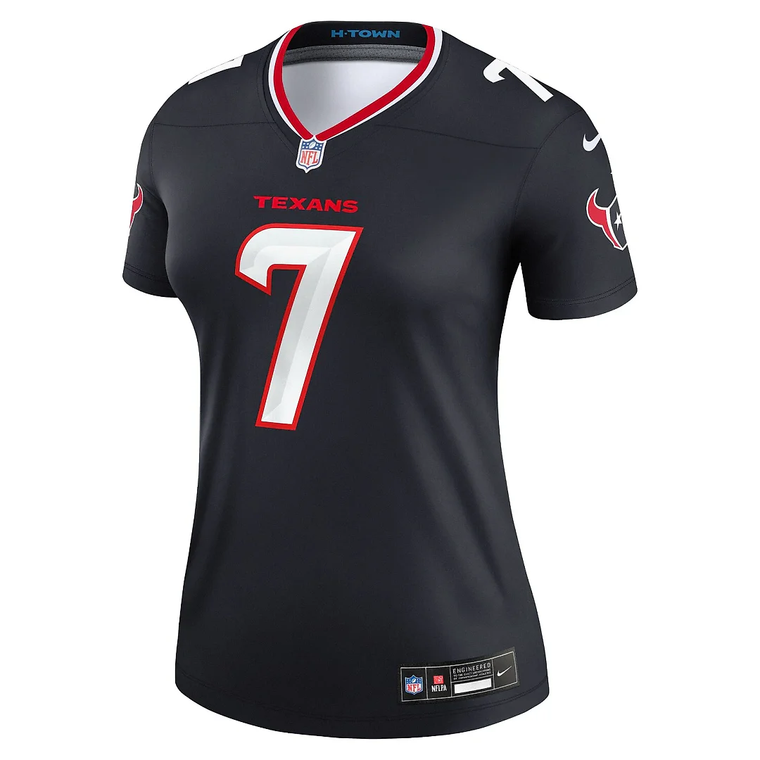 Zennovawear C.J. Stroud Houston Texans Women's Legend Player Performance Top - Navy