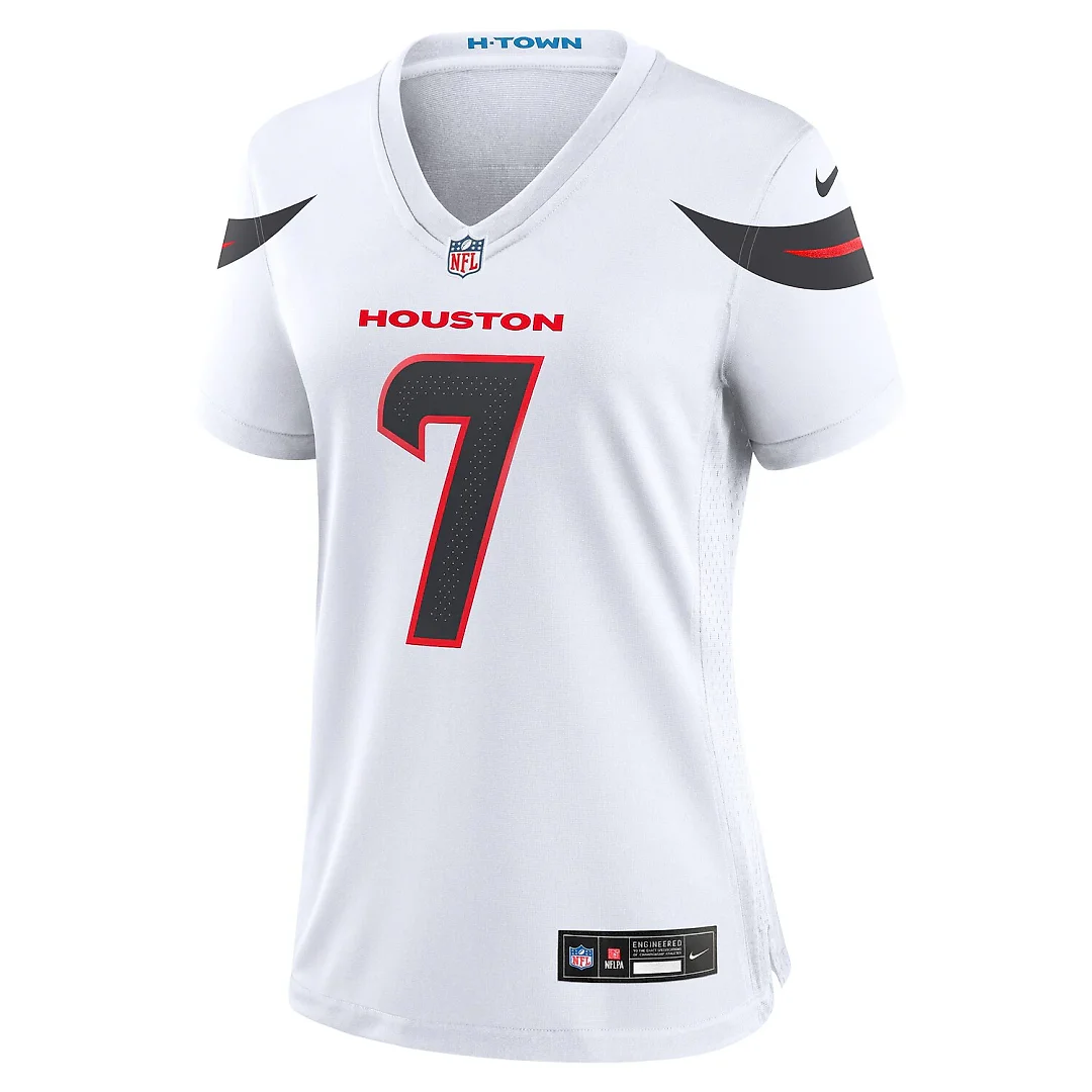 Zennovawear C.J. Stroud Houston Texans Women's Game Jersey - White