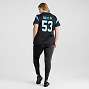 Zennovawear Claudin Cherelus Carolina Panthers Women's Team Game Jersey - Black