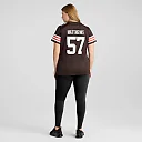 Zennovawear Clay Matthews Cleveland Browns Women's Game Retired Player Jersey - Brown