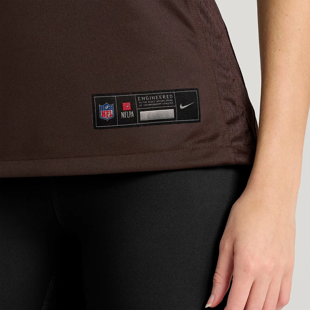 Zennovawear Cleveland Browns Women's Custom Game Jersey - Brown