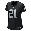 Zennovawear Cliff Branch Las Vegas Raiders Women's Retired Player Game Jersey - Black