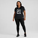 Zennovawear Cliff Branch Las Vegas Raiders Women's Retired Player Game Jersey - Black