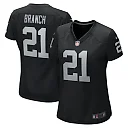 Zennovawear Cliff Branch Las Vegas Raiders Women's Retired Player Game Jersey - Black