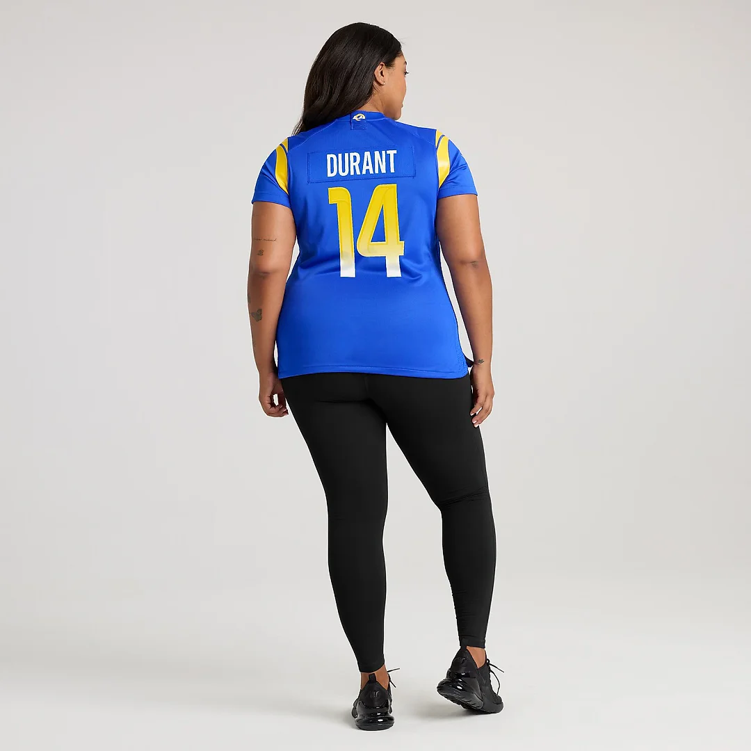 Zennovawear Cobie Durant Los Angeles Rams Women's Game Player Jersey - Royal