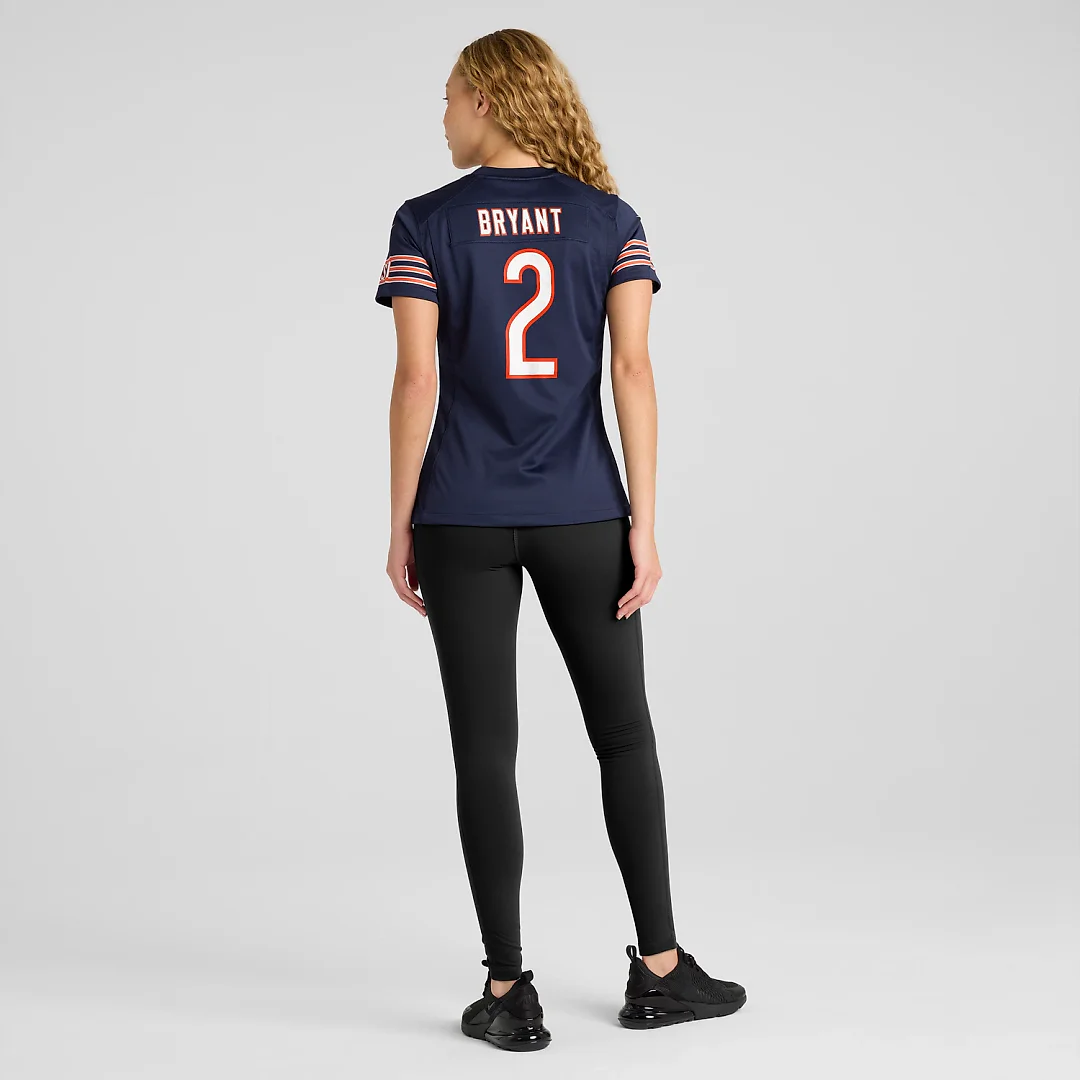 Zennovawear Coby Bryant Chicago Bears Women's Team Game Jersey - Navy