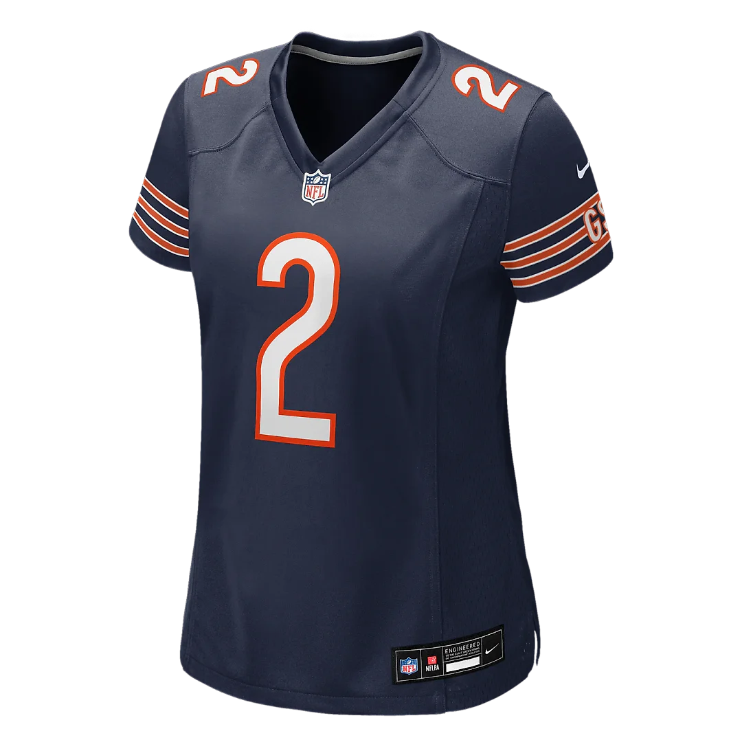 Zennovawear Coby Bryant Chicago Bears Women's Team Game Jersey - Navy