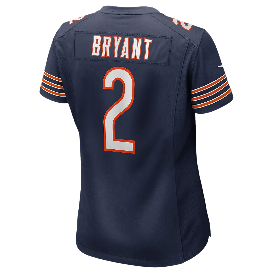 Zennovawear Coby Bryant Chicago Bears Women's Team Game Jersey - Navy