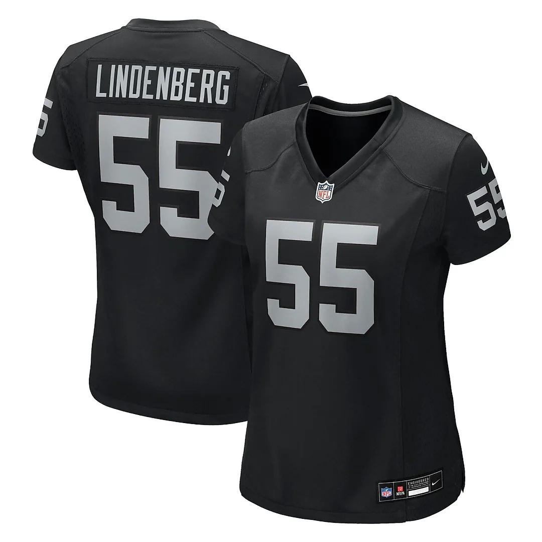 Zennovawear Cody Lindenberg Las Vegas Raiders Women's Team Game Jersey - Black