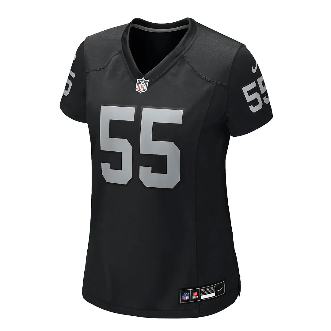 Zennovawear Cody Lindenberg Las Vegas Raiders Women's Team Game Jersey - Black
