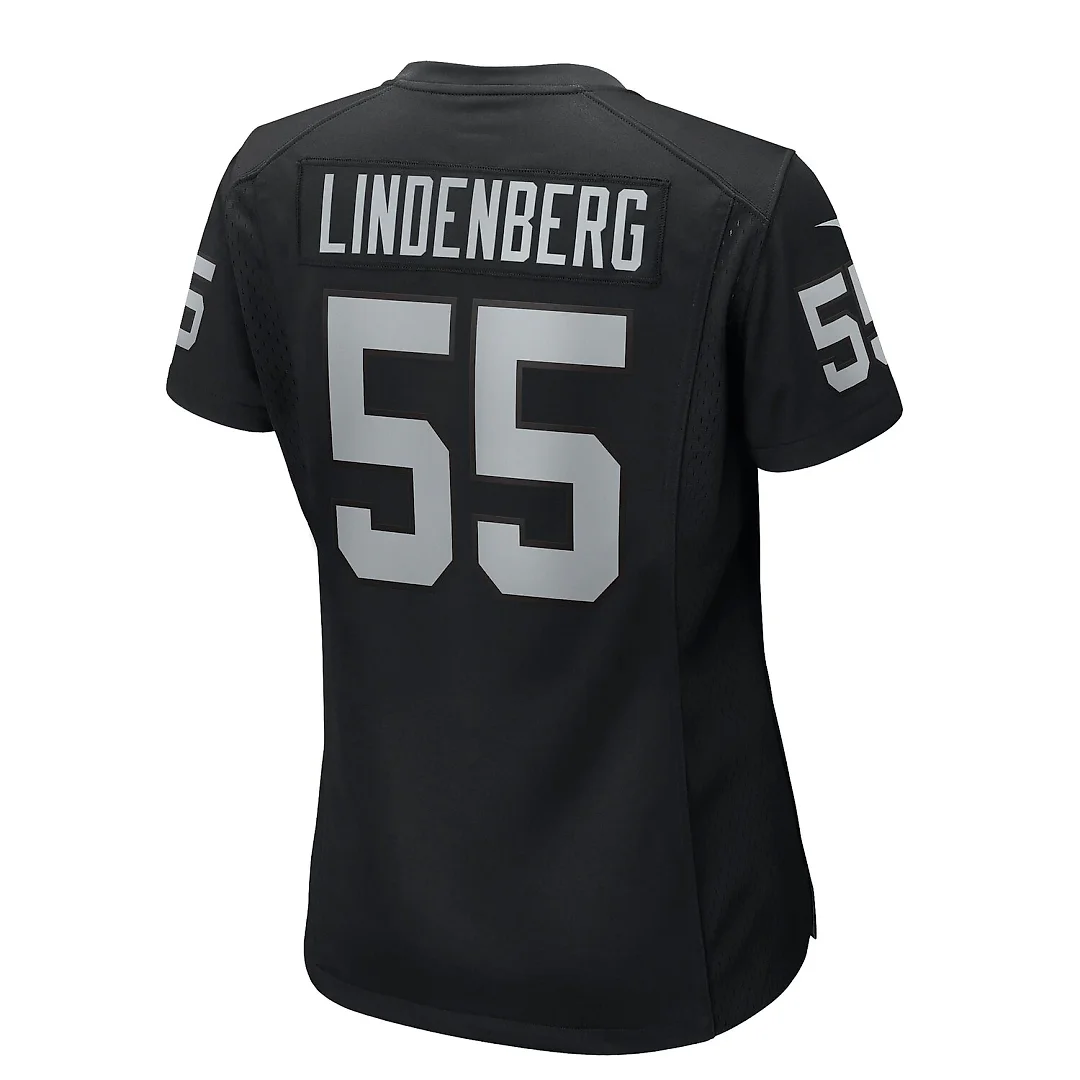 Zennovawear Cody Lindenberg Las Vegas Raiders Women's Team Game Jersey - Black