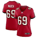 Zennovawear Cody Mauch Tampa Bay Buccaneers Women's Game Jersey - Red