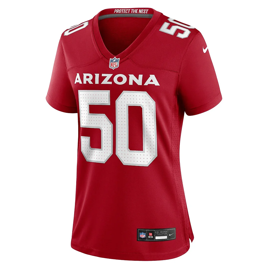 Zennovawear Cody Simon Arizona Cardinals Women's Team Game Jersey - Cardinal