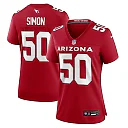 Zennovawear Cody Simon Arizona Cardinals Women's Team Game Jersey - Cardinal