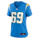 Zennovawear Cole Strange Los Angeles Chargers Women's Team Game Jersey - Powder Blue
