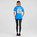 Zennovawear Cole Strange Los Angeles Chargers Women's Team Game Jersey - Powder Blue