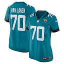 Zennovawear Cole Van Lanen Jacksonville Jaguars Women's Game Player Jersey - Teal