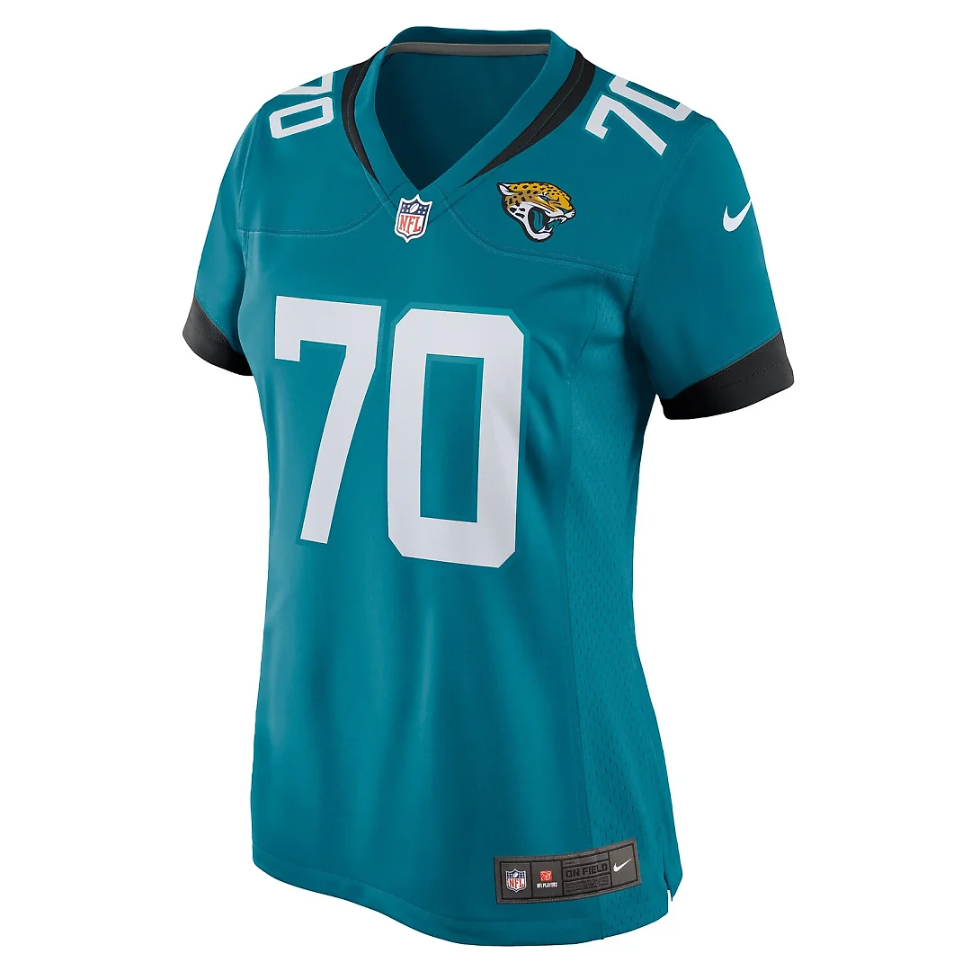 Zennovawear Cole Van Lanen Jacksonville Jaguars Women's Game Player Jersey - Teal