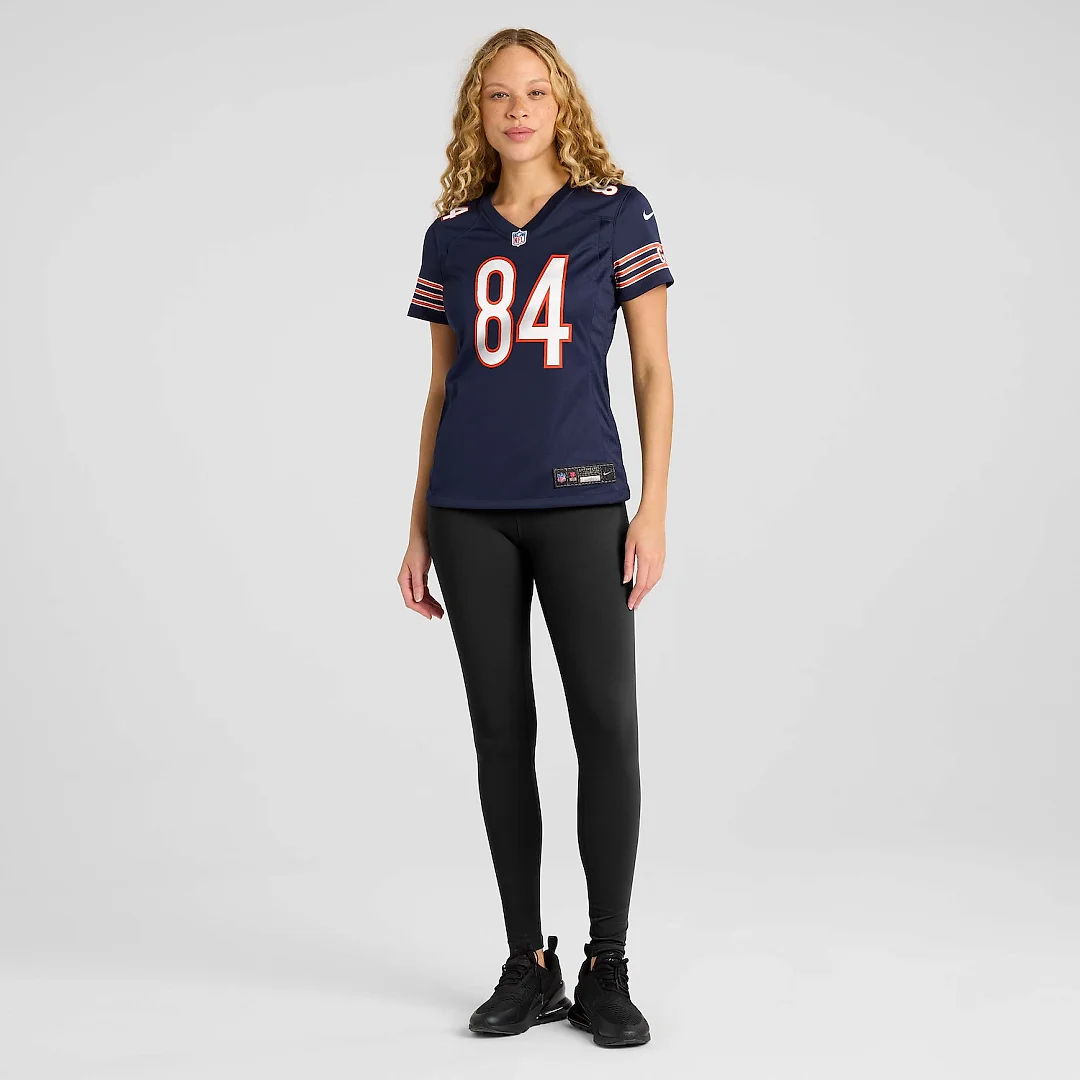 Zennovawear Colston Loveland Chicago Bears Women's Team Game Jersey - Navy