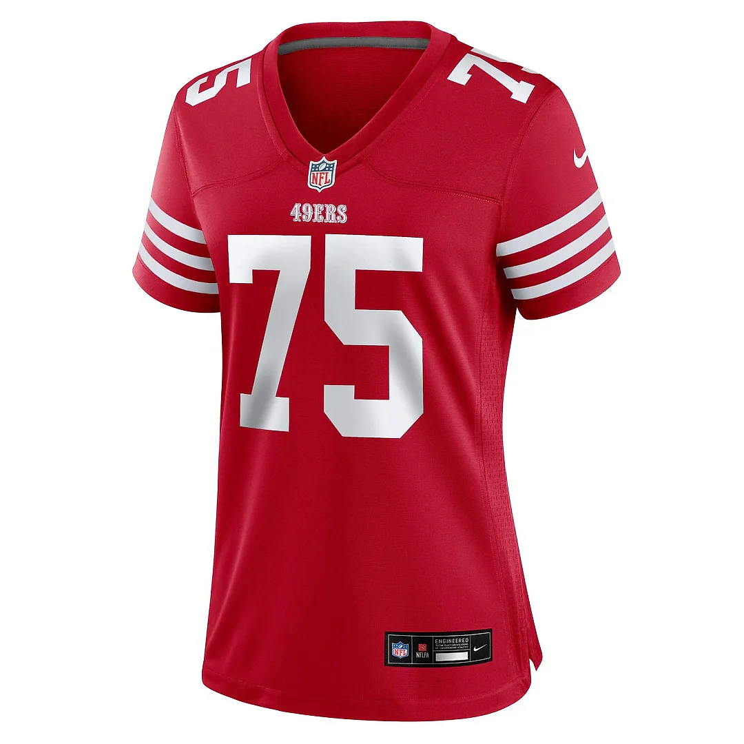 Zennovawear Connor Colby San Francisco 49ers Women's Team Game Jersey - Scarlet