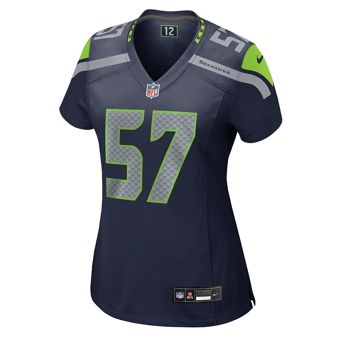 Zennovawear Connor O'Toole Seattle Seahawks Women's Team Game Jersey - College Navy