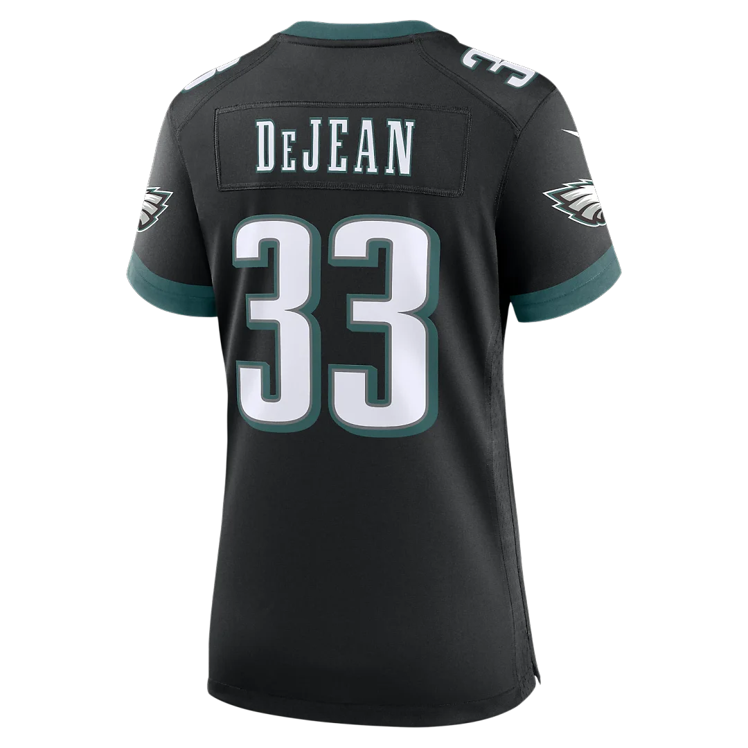 Zennovawear Cooper DeJean Philadelphia Eagles Women's Alternate Game Jersey - Black