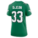 Zennovawear Cooper DeJean Philadelphia Eagles Women's Alternate Game Jersey - Kelly Green