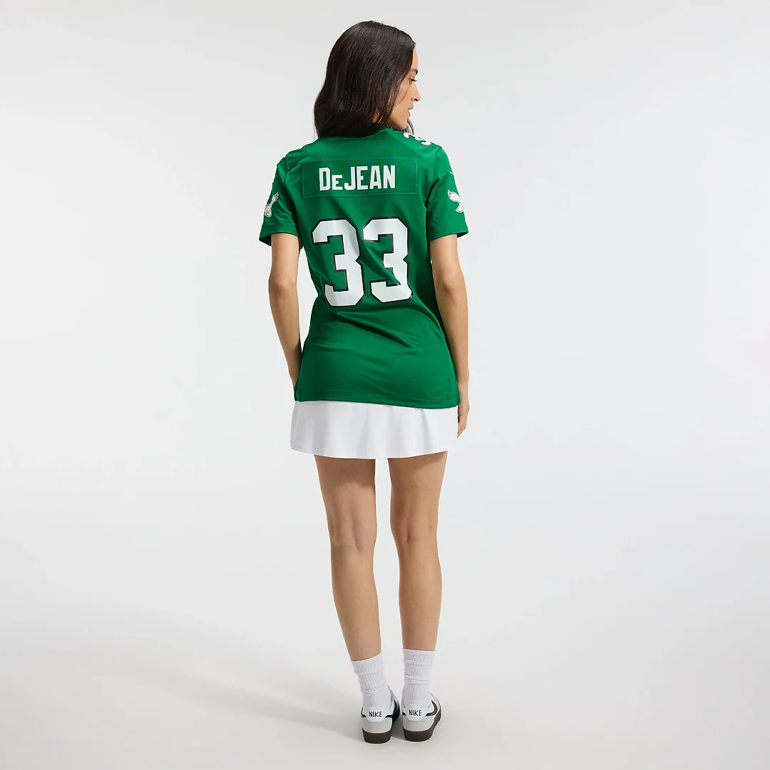 Zennovawear Cooper DeJean Philadelphia Eagles Women's Alternate Game Jersey - Kelly Green