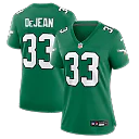 Zennovawear Cooper DeJean Philadelphia Eagles Women's Alternate Game Jersey - Kelly Green