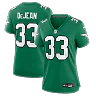 Zennovawear Cooper DeJean Philadelphia Eagles Women's Alternate Game Jersey - Kelly Green