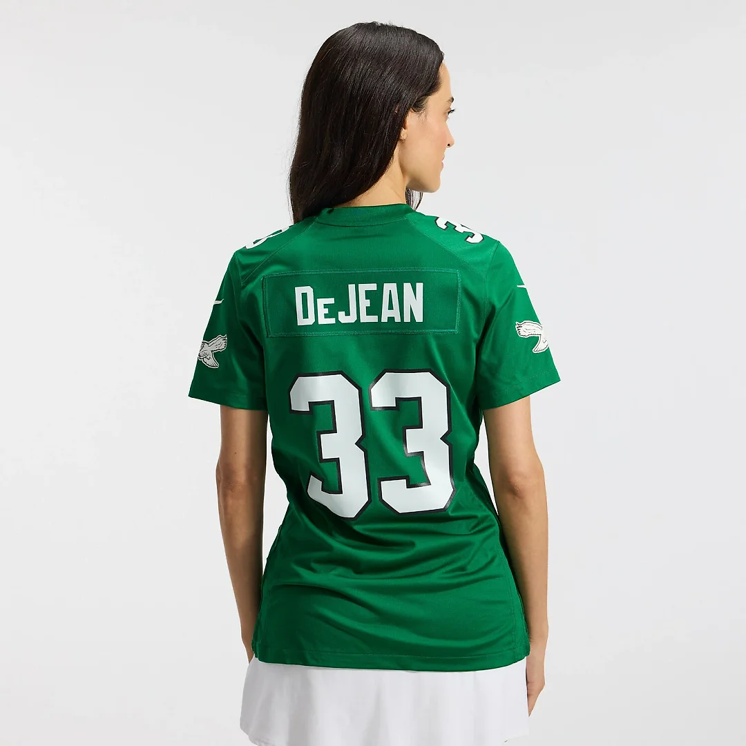 Zennovawear Cooper DeJean Philadelphia Eagles Women's Alternate Game Jersey - Kelly Green
