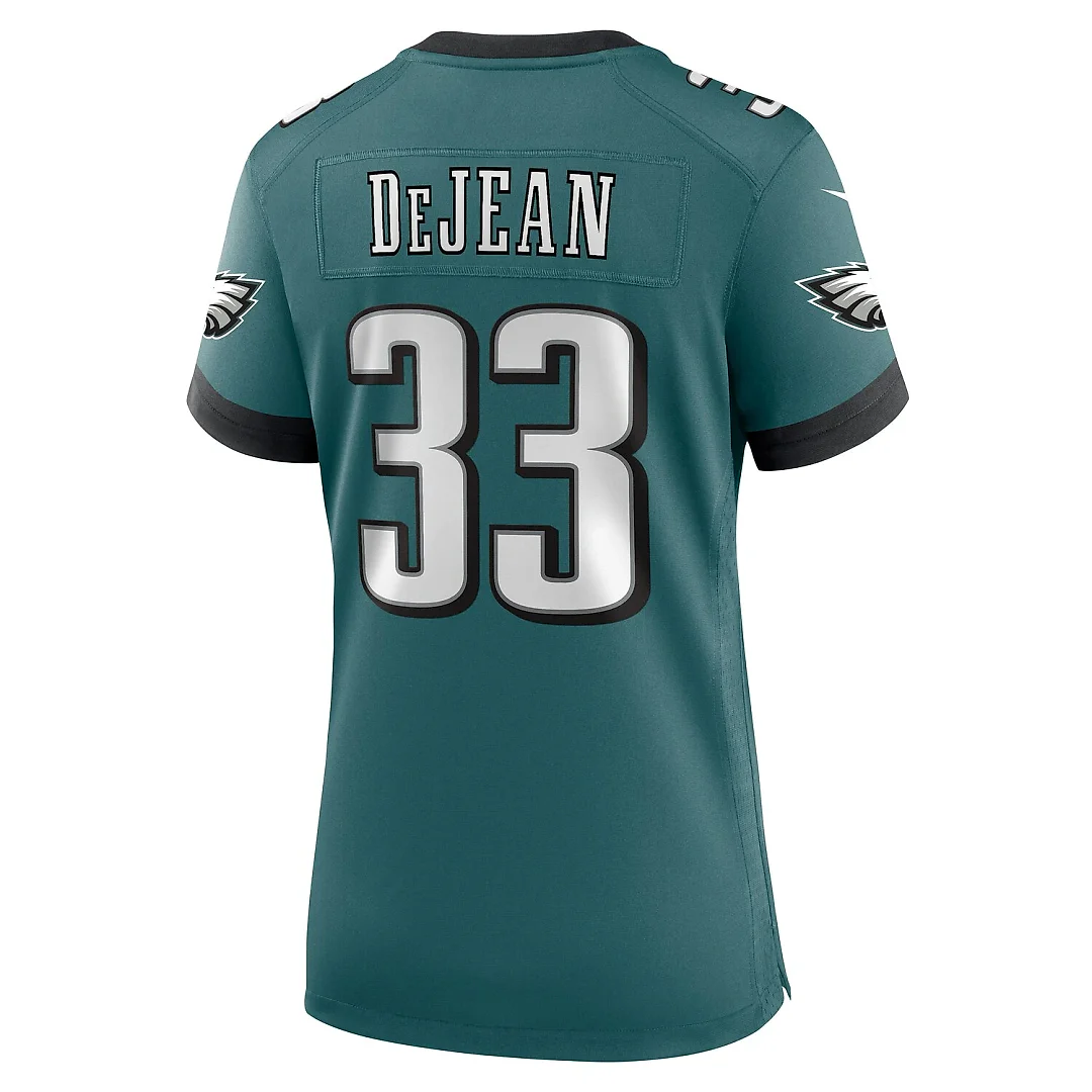 Zennovawear Cooper DeJean Philadelphia Eagles Women's Team Game Jersey - Midnight Green