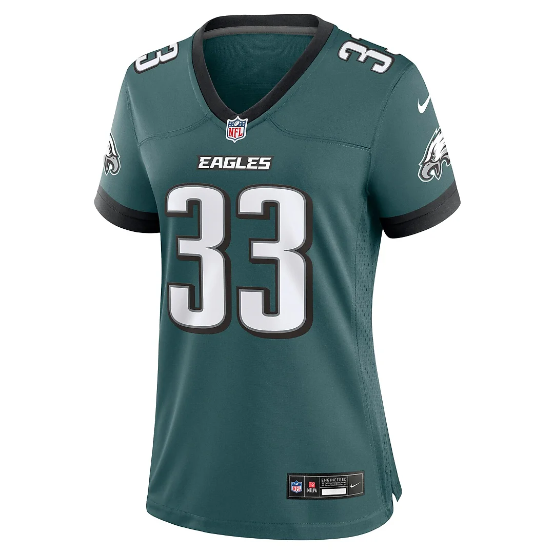 Zennovawear Cooper DeJean Philadelphia Eagles Women's Team Game Jersey - Midnight Green