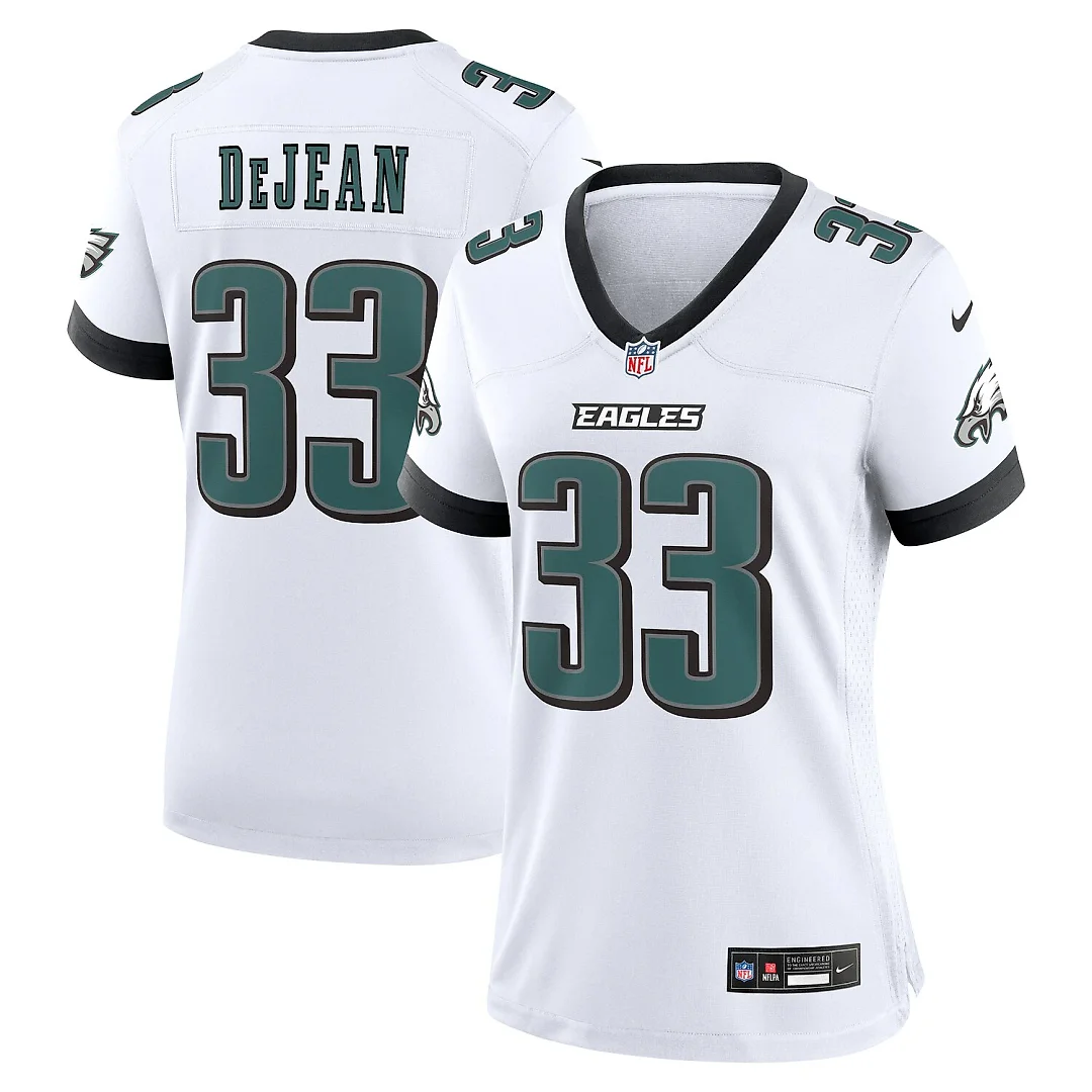 Zennovawear Cooper DeJean Philadelphia Eagles Women's Game Jersey - White