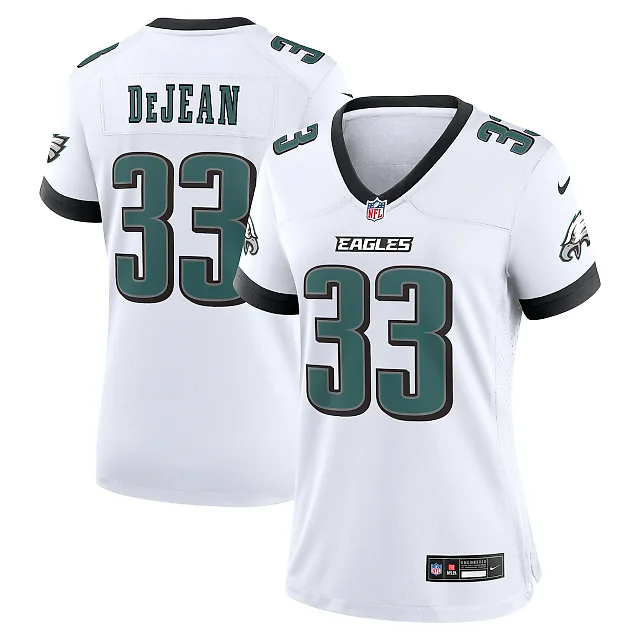 Zennovawear Cooper DeJean Philadelphia Eagles Women's Game Jersey - White