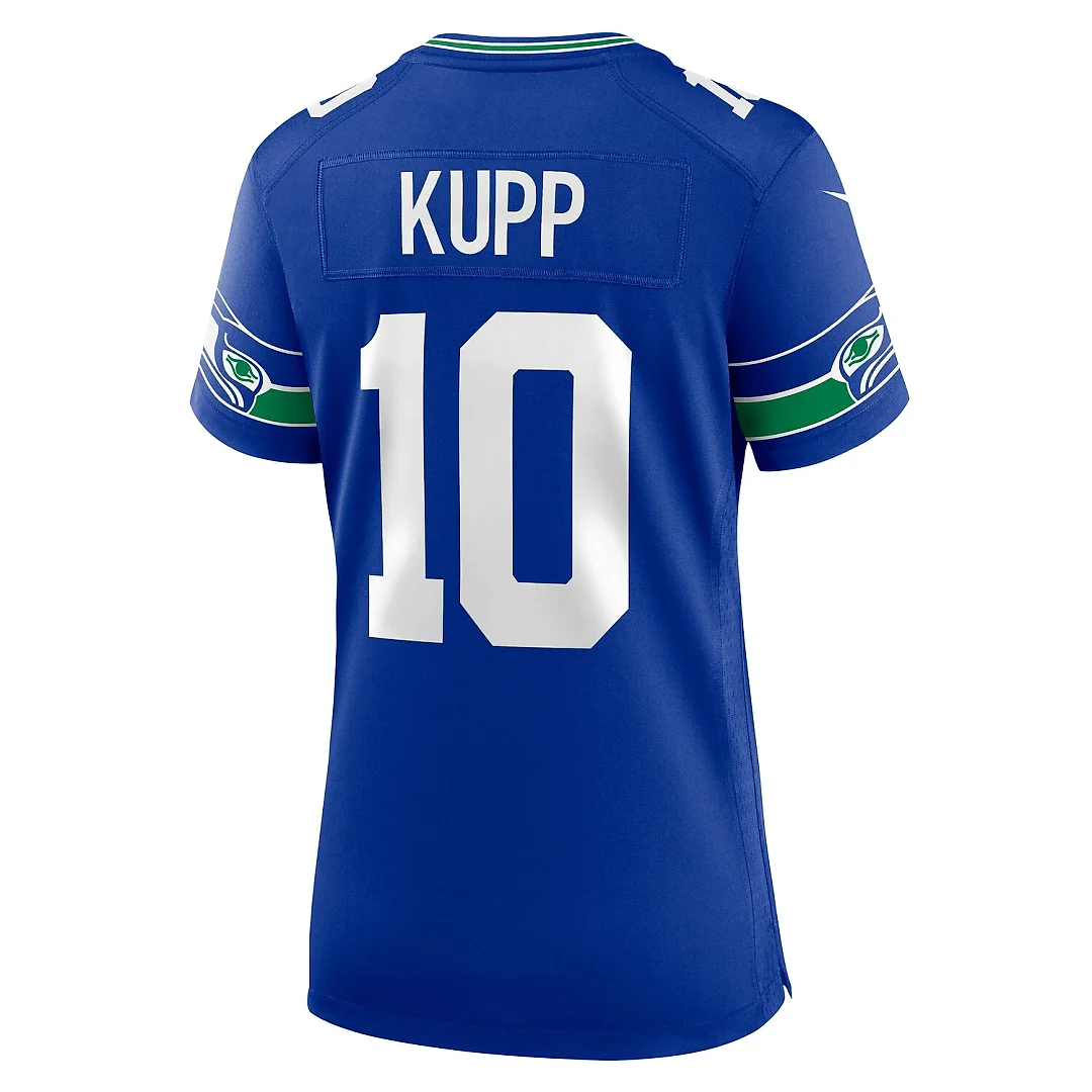 Zennovawear Cooper Kupp Seattle Seahawks Women's Alternate Game Jersey - Royal