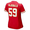 Zennovawear Cooper McDonald Kansas City Chiefs Women's Team Game Jersey - Red