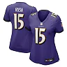 Zennovawear Cooper Rush Baltimore Ravens Women's Team Game Jersey - Purple