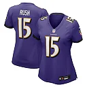 Zennovawear Cooper Rush Baltimore Ravens Women's Team Game Jersey - Purple