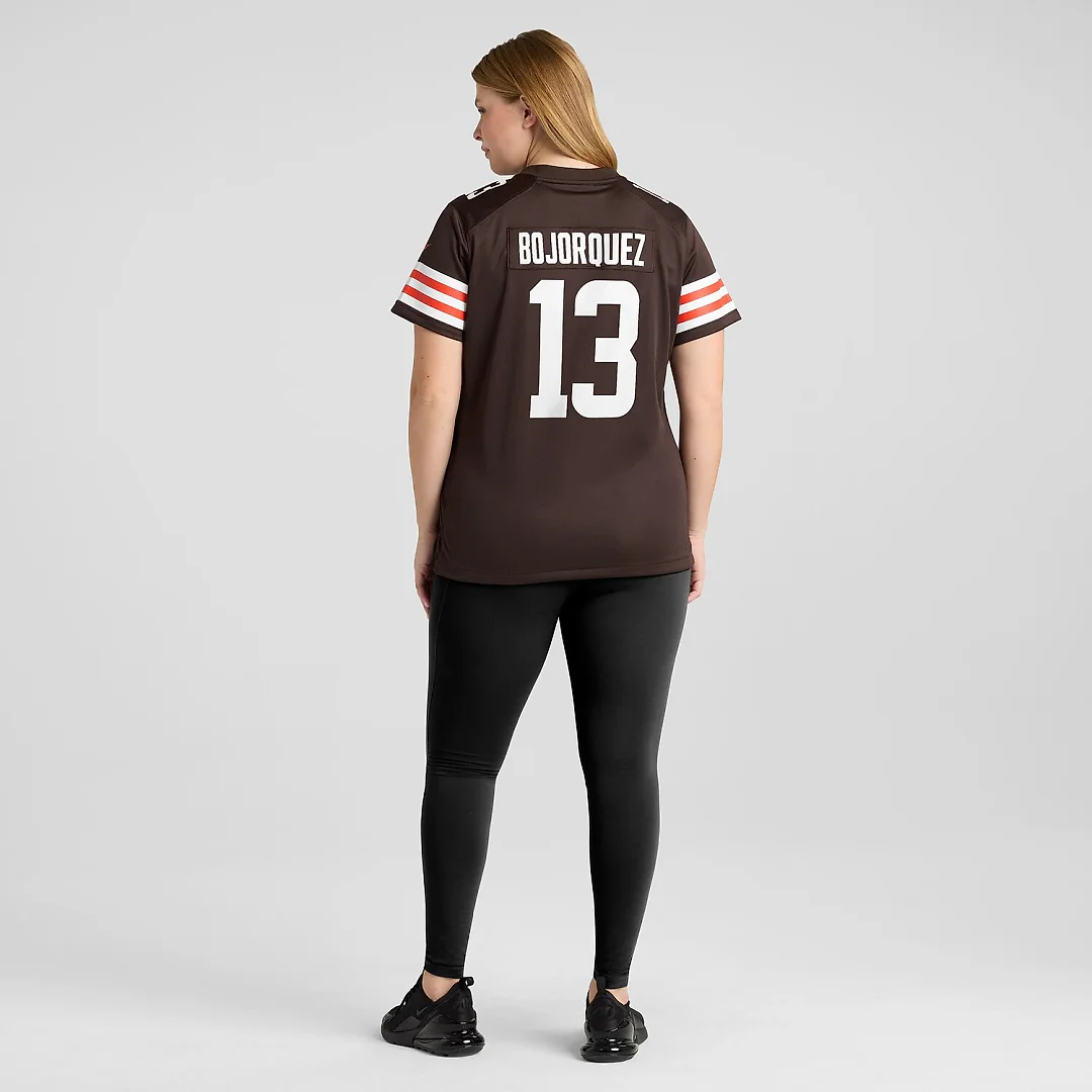 Zennovawear Corey Bojorquez Cleveland Browns Women's Game Jersey - Brown