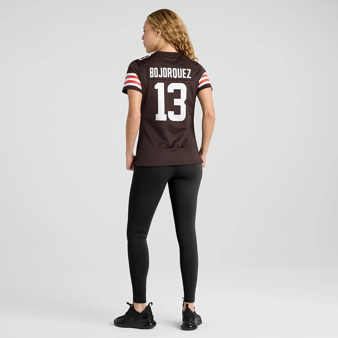 Zennovawear Corey Bojorquez Cleveland Browns Women's Game Jersey - Brown