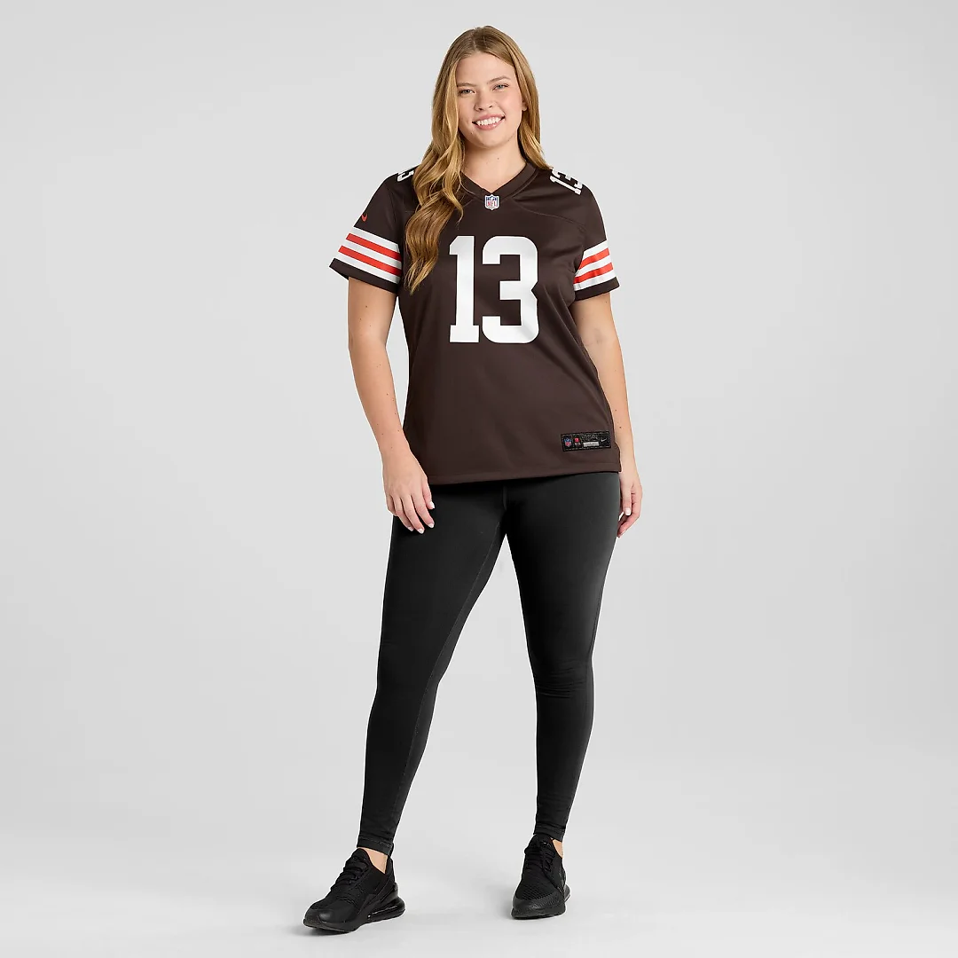 Zennovawear Corey Bojorquez Cleveland Browns Women's Game Jersey - Brown