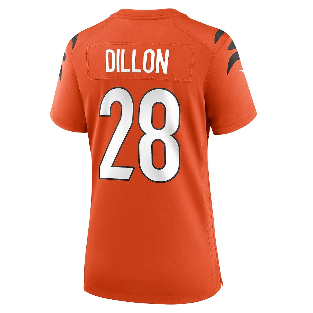 Zennovawear Corey Dillon Cincinnati Bengals Women's Retired Game Jersey - Orange